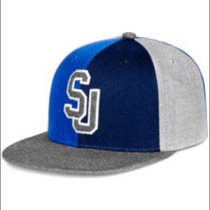 Sean John Logo Snapback Cap, Big Boys - Blue